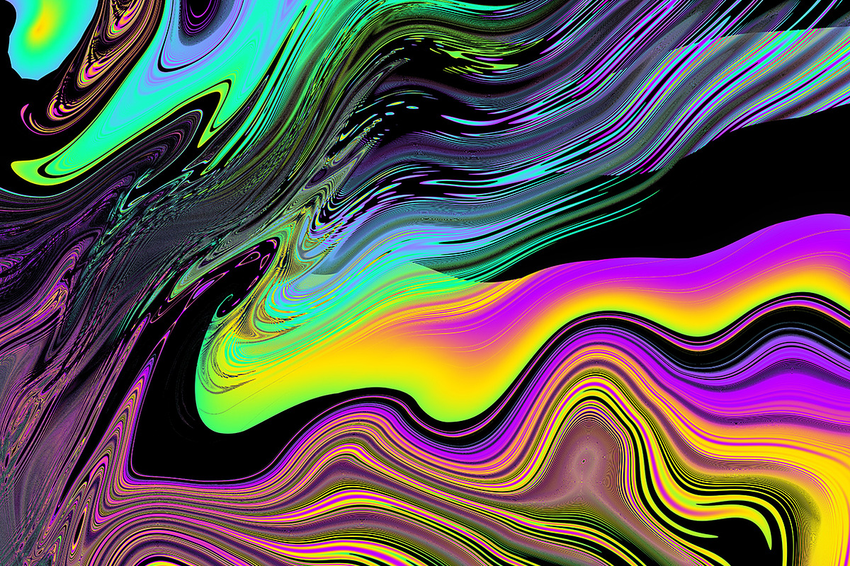 Acid psychedelic textures 50 Pack, a Texture Graphic by tkdesign (Photo 35 of 50)