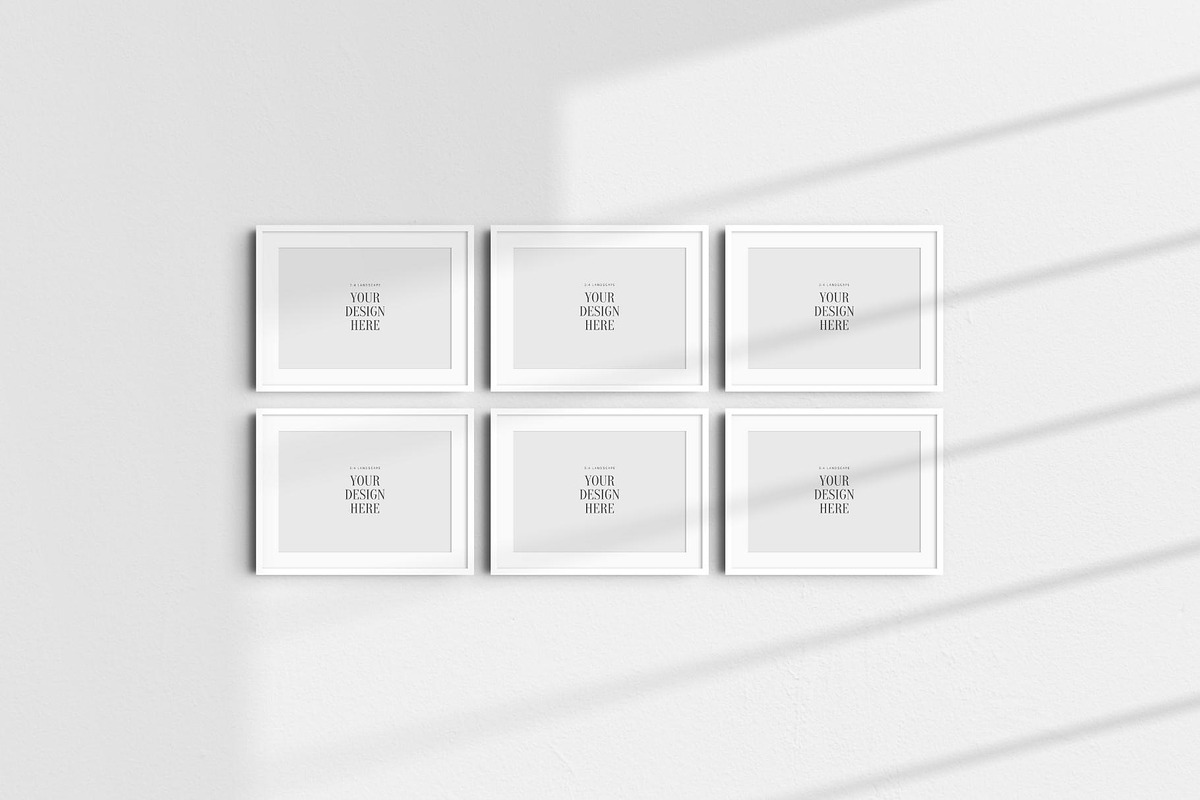 7:5 Frame Mockup BUNDLE A4 5:7 L, a Product Mockup by DESIGN BY nube (Photo 10 of 15)