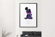 Watercolor Zodiac Girls, an Illustration by beehouse studio (Thumbnail 4 of 4)