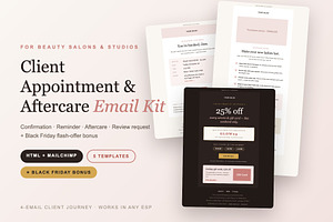Salon Client Email Kit - 5 Emails