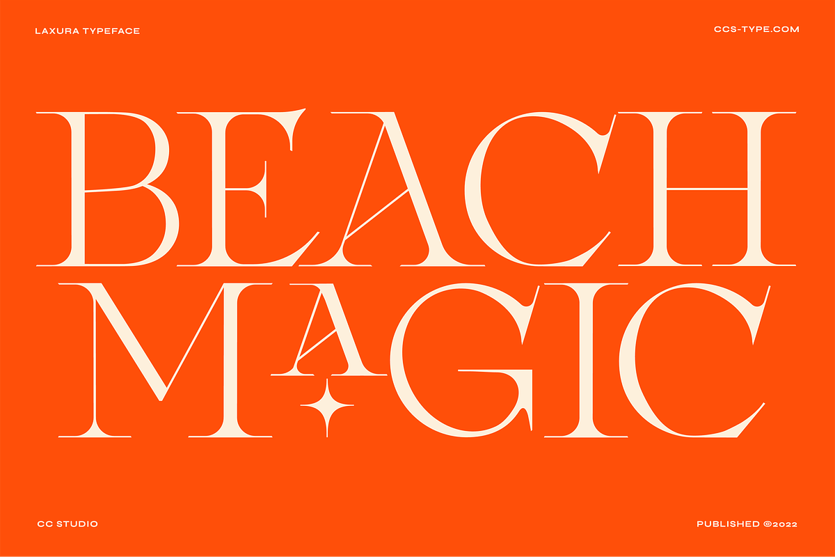 Laxura – Elegant Ligature Serif Font, a Serif Font by CCS Type (Photo 5 of 16)