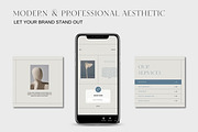 ALMA Aesthetic Canva Templates, a Social Media Template by Studio Suvelle (Thumbnail 3 of 12)