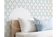 Bedroom Wallpaper Mockup PSD, a Mockup by First Impression Mockups (Thumbnail 4 of 4)