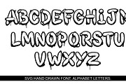 SVG Hand drawn alphabet, an Object Graphic by SketchArtStudio (Thumbnail 1 of 3)