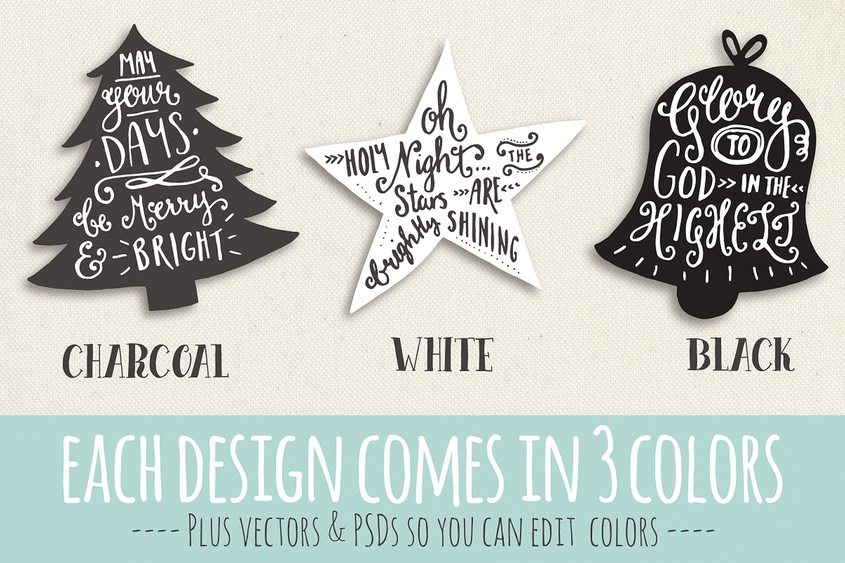 Christmas Clipart + Vectors! (Set 7) preview 2