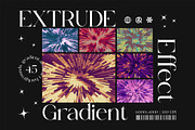 Extrude Background Effect, a Texture Graphic by Milka (Thumbnail 1 of 7)