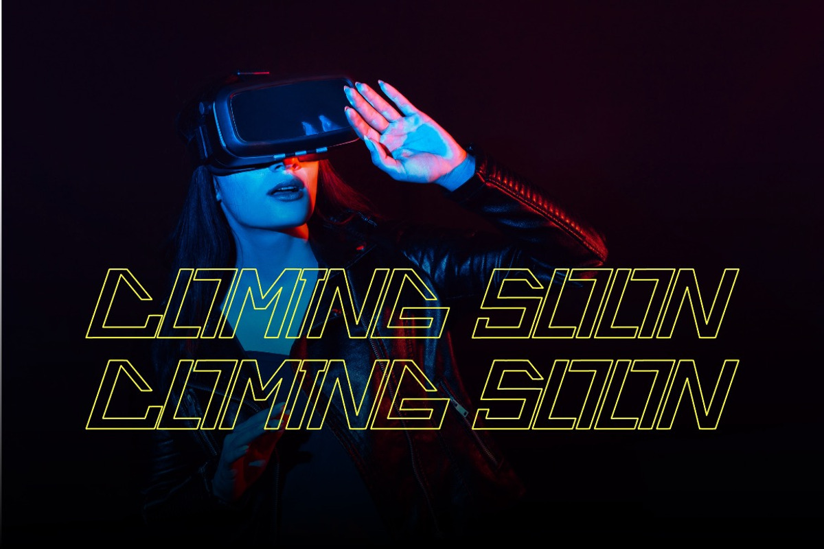 Omnitrinx - Cyberpunk Font, a Sans Serif Font by Dhabee (Photo 8 of 14)