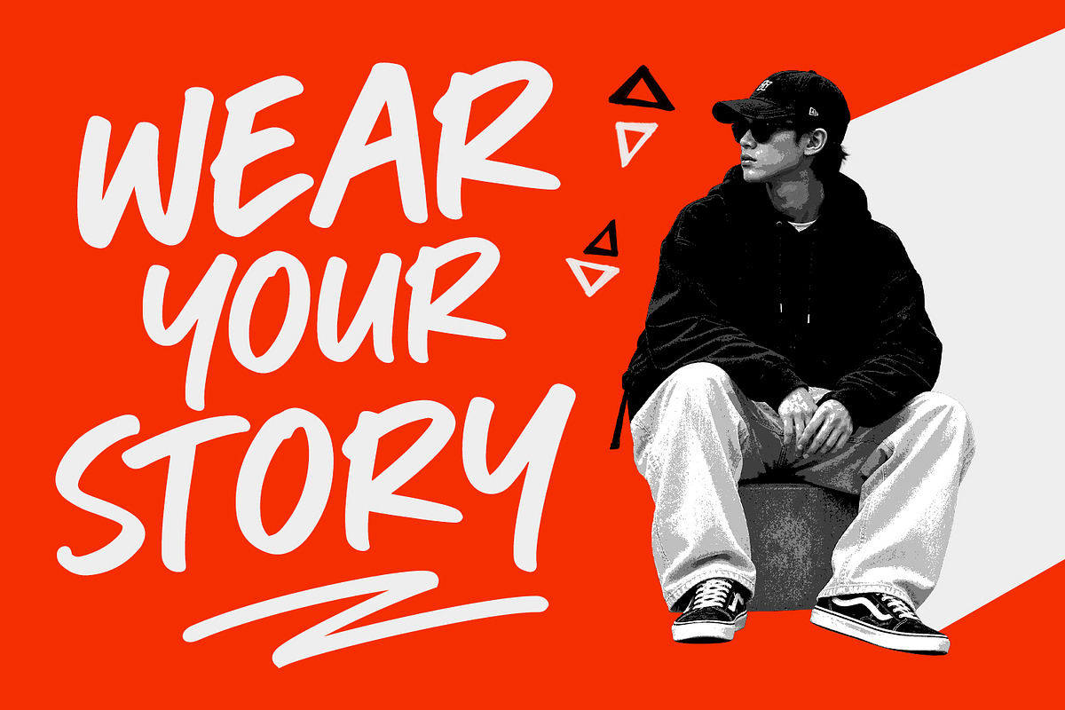Gred Menzy – Handwritten Script Font, a Script Font by Black Junst (Photo 3 of 7)