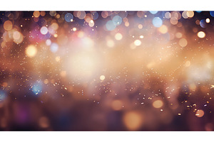 shimmer bokeh glitter background ai, an Abstract Photo by pikepicture