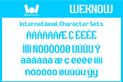 Typewriter font, a Sans Serif Font by weknow (Thumbnail 7 of 8)