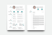 Resume/CV Template 4 Pack, a Resume Template by Rystudio (Thumbnail 2 of 5)