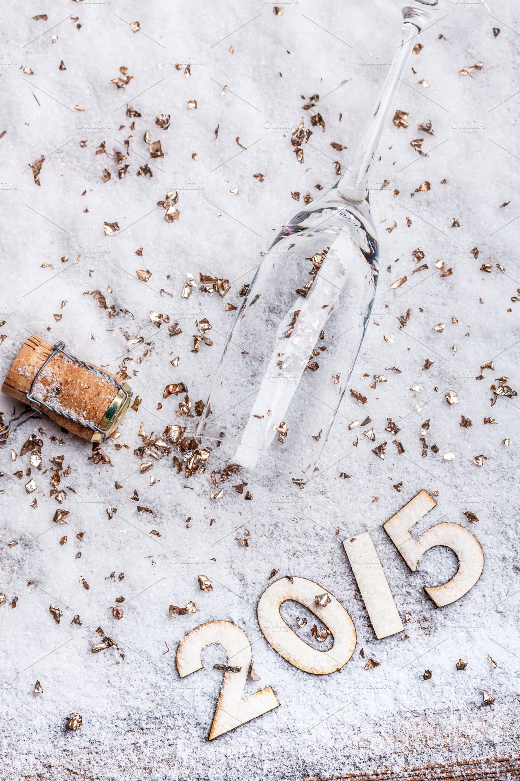 Celebration theme stock photo containing new and year