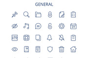 600 vector thin line mini icons set., an Outline Icon by Dacian Galea (Thumbnail 4 of 4)