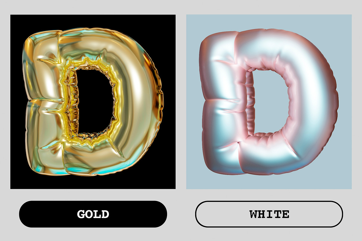 Warm - 3D Font, a Graphic by Alina Sh (Photo 6 of 9)