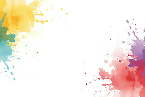 Watercolor Splash Artistic Texture M, a Photo by LOGOCREATIVE