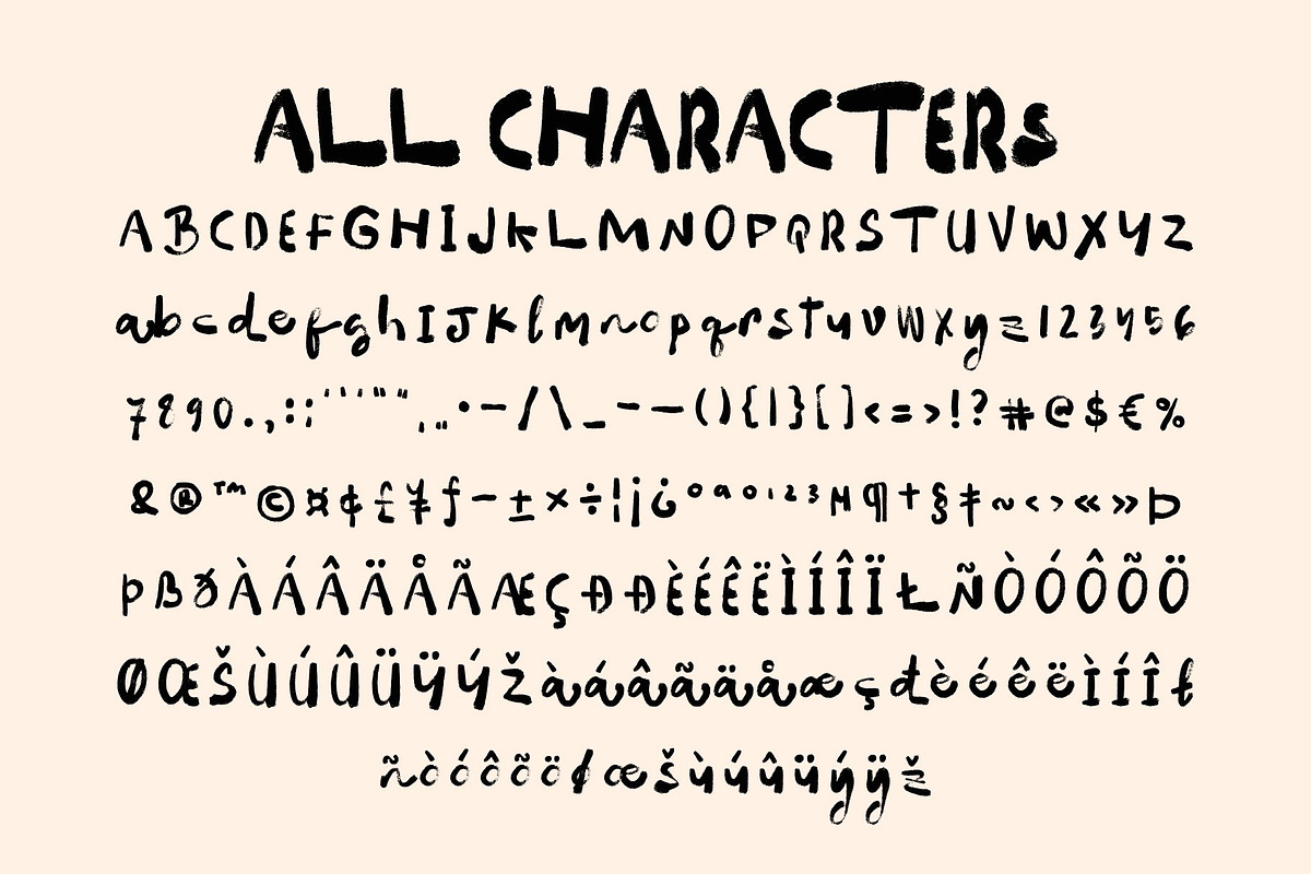 CS Brevin, a Handwritten Font by Craft Supply Co. (Photo 8 of 8)