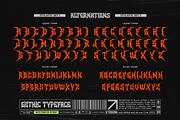 Sad Rock Typeface, a Blackletter Font by alit design (Thumbnail 3 of 20)