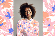 Summer Pink Flowers, a Pattern Graphic by MalyskaStudio (Thumbnail 14 of 14)