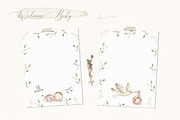 Welcome Baby, an Illustration by Flora+Bear (Thumbnail 5 of 7)
