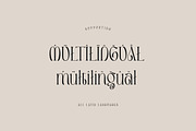 Caferinam Deco & Elegant Serif, a Serif Font by Cruzine (Thumbnail 8 of 10)