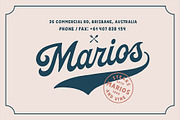 Palmer Script & Sans + Logo Template, a Script Font by Andrey Sharonov (Thumbnail 4 of 17)