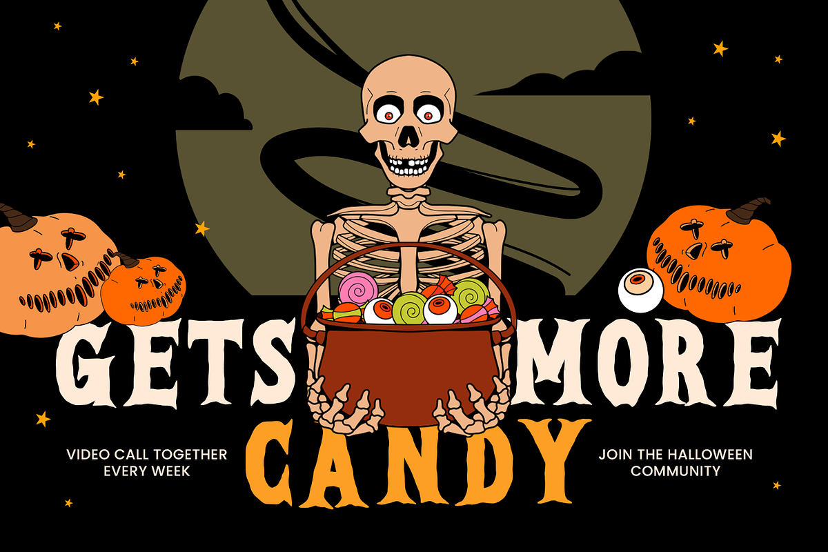Halloween Font - HALLOWEEN DARKNESS, a Handwritten Font by Umitype (Photo 4 of 8)