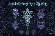 Sacred Geometry Magic Mythology, an Illustration by azhartz (Thumbnail 1 of 5)