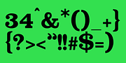 Clarendon Black, a Slab Serif Font by Wooden Type Fonts (Thumbnail 5 of 6)