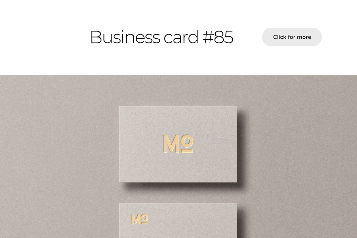 Business Card Mockup Template Bundle, a Business Card Template by PrintPixel (Photo 20 of 104)