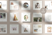 Baby Clothing Instagram Templates, a Social Media Template by NoheaDesignShop (Thumbnail 4 of 11)