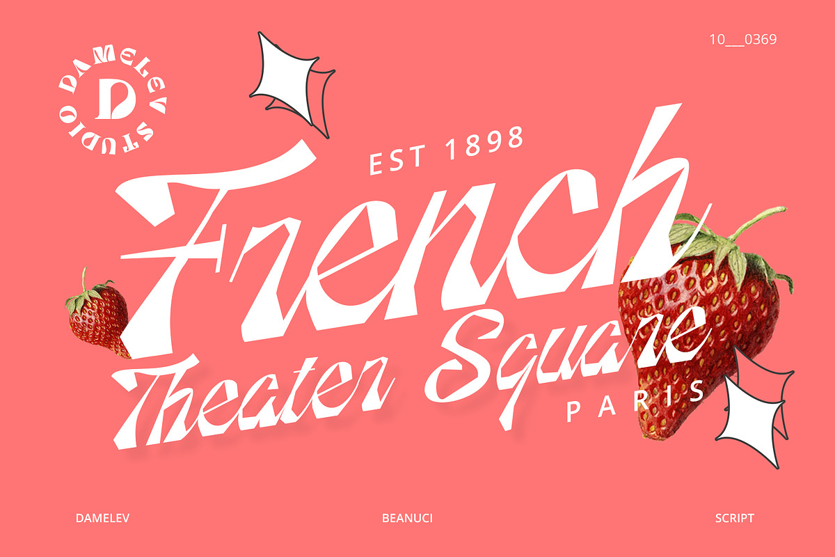 Beanuci, a Script Font by Damelev (Photo 12 of 13)