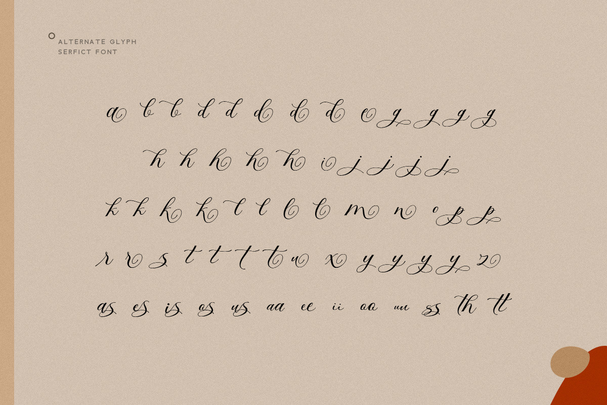 Serfict, a Script Font by vuuuds (Photo 11 of 12)