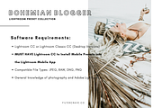 Bohemian Blogger Lightroom Presets, a Preset Add-On by Filtercrave (Thumbnail 5 of 7)