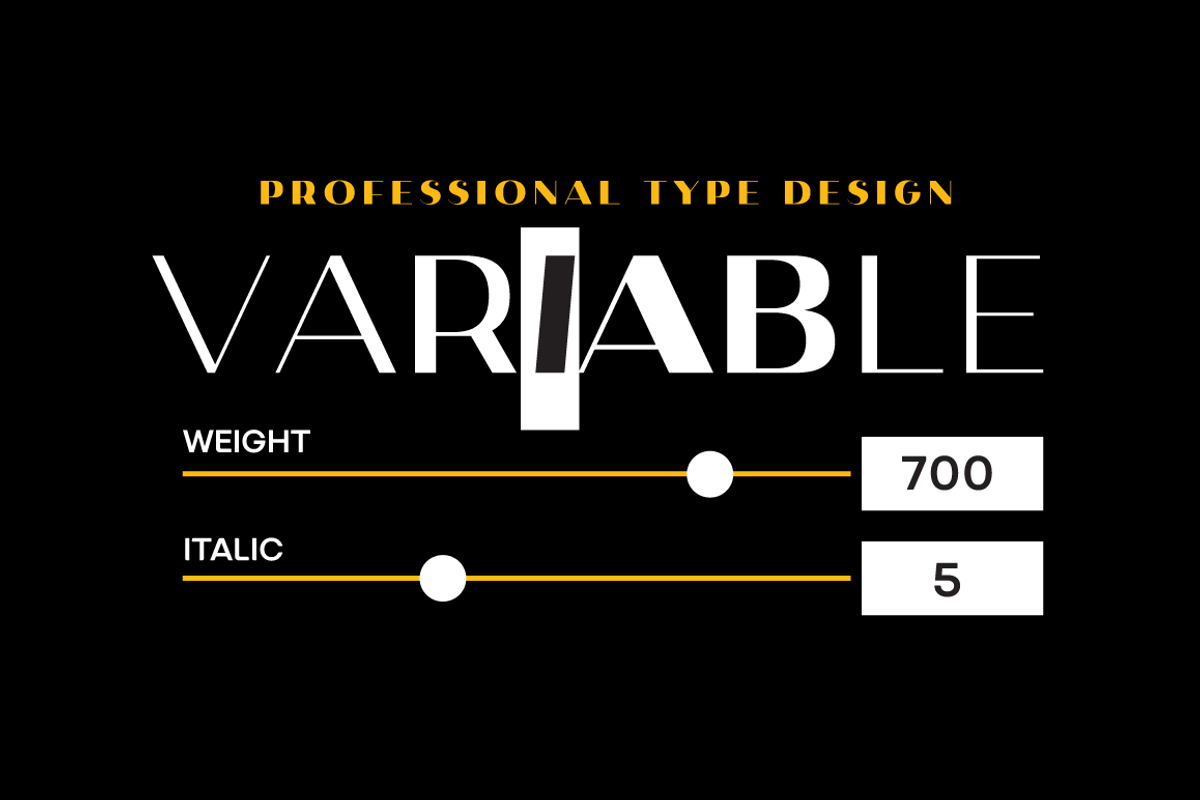 Istanbul Type Variable, a Sans Serif Font by BULENT YUKSEL (Photo 2 of 12)