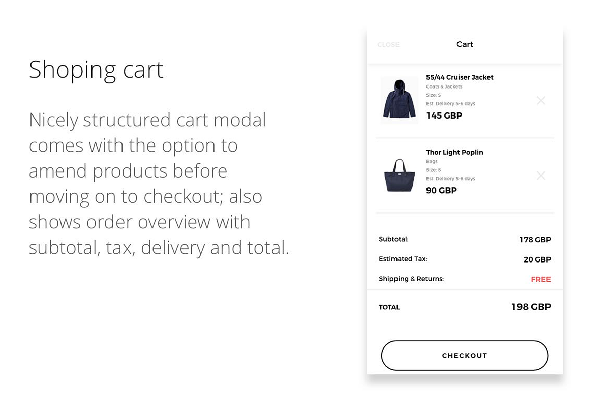 Maestro - Ionic 1 E-commerce Theme, a Templates & Theme by Pinro (Photo 8 of 10)