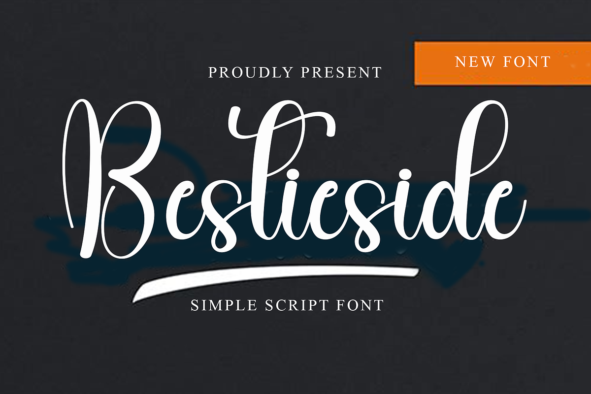Bestieside, a Handwritten Font by FreshTypeINK (Photo 1 of 8)