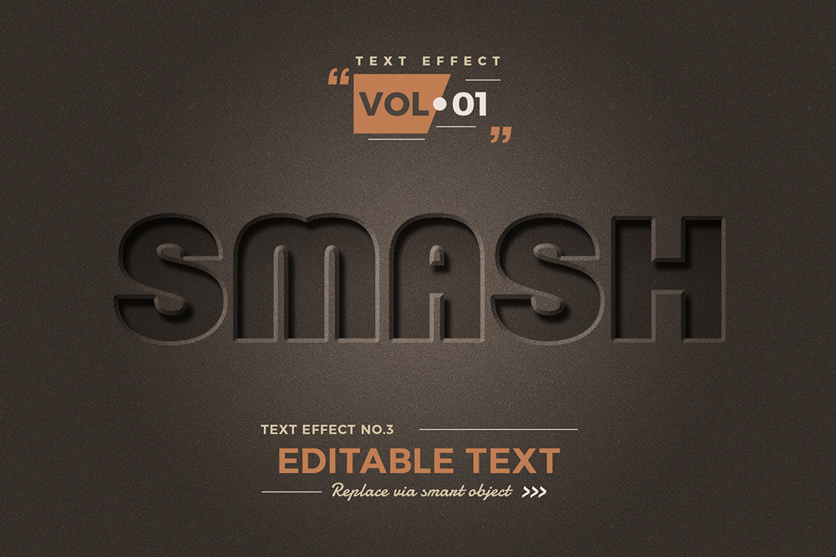 Photoshop Text Effects Volume 1, a Layer Style Add-On by Marvel (Photo 5 of 10)