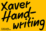 Xaver Handwriting Font, a Handwritten Font by Xaver DesignStudio (Thumbnail 1 of 7)