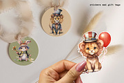 Watercolor Circus Spectacular, an Illustration by Dazzling Art Boutique (Thumbnail 3 of 9)