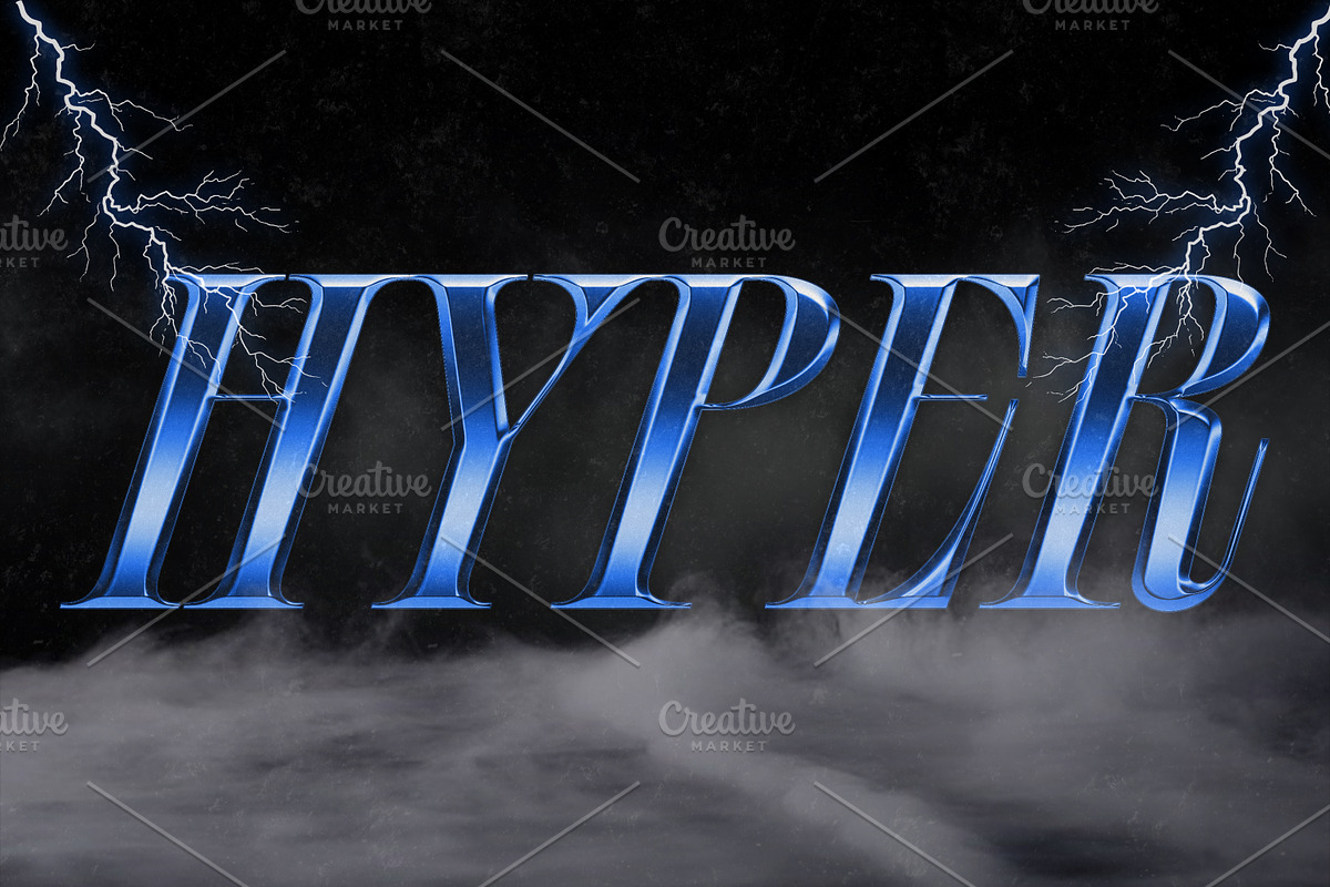 Chrome Text-Effect Editable PSD, a Branding & Logo Template by std.badboy (Photo 4 of 5)