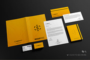 Elegant Stationery Brand Mock-Up, a Books & Magazine Mockup by MockupSpace (Thumbnail 1 of 15)