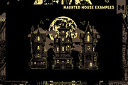 Customizable Haunted House Kit, a Branding & Logo Template by Mutant Lagoon (Thumbnail 3 of 9)