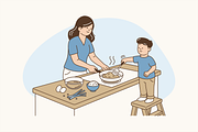 Growing Together Illustration, an Object Graphic by Jump Studio (Thumbnail 8 of 12)
