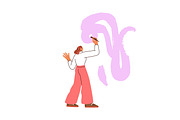 People painting, decorating wall set, a Person Illustration by Good Studio (Thumbnail 4 of 6)