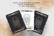 Zodiac signs and constellations, an Illustration by NatalieArtShop (Thumbnail 16 of 16)