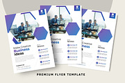 Creative Business Flyer Template, a Flyer Template by ResumeFabs (Thumbnail 1 of 3)