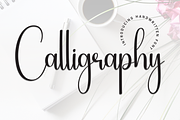 Calligraphy | Script Font, a Handwritten Font by Scratchones (Thumbnail 1 of 8)