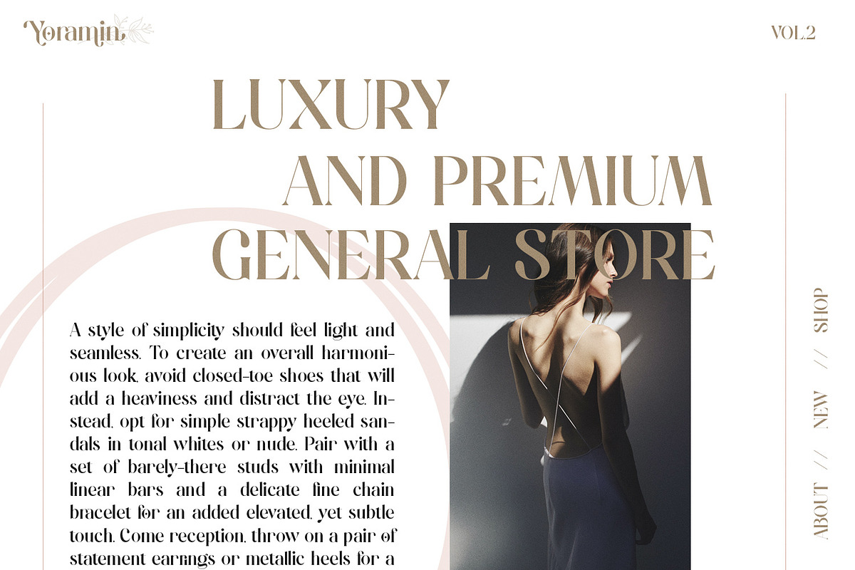 Hugolers Stylish Modern, a Serif Font by Typetemp Studio (Photo 7 of 21)