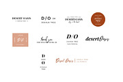 Desert Oasis Modern Canva Logos, a Branding & Logo Template by Forth and Wild (Thumbnail 4 of 6)