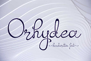 Orhydea, a Script Font by Digital Typeface Studio (Thumbnail 1 of 10)